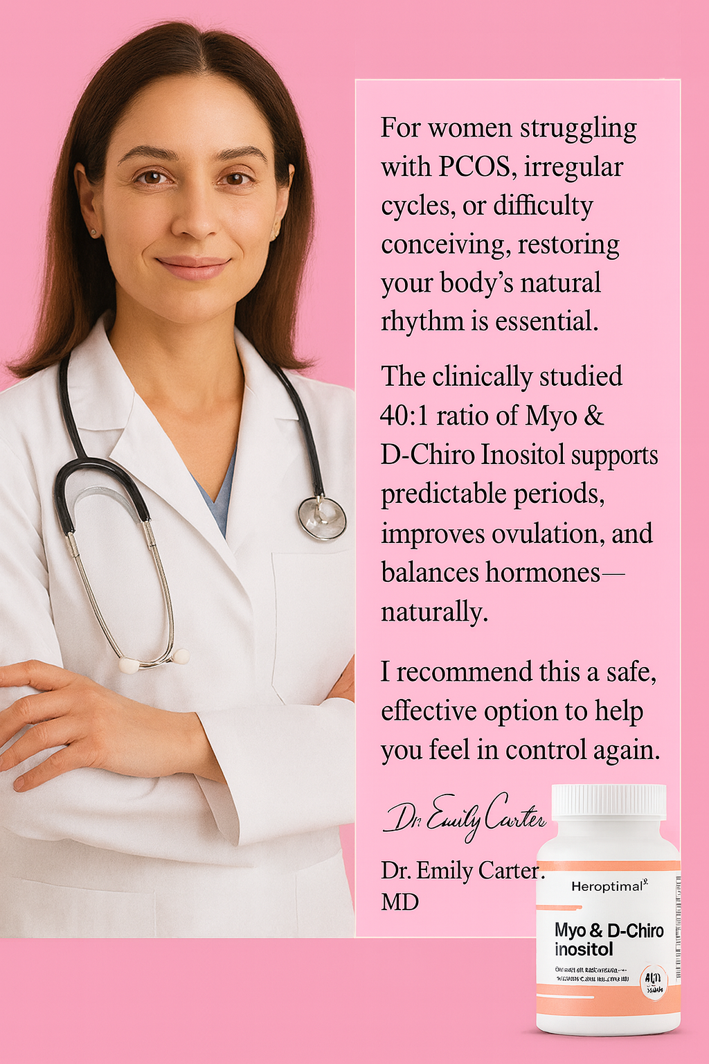 Myo-Inositol & D-Chiro Inositol (40:1)