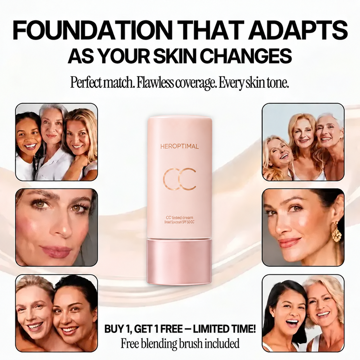 HerOptimal - Color Changing Foundation